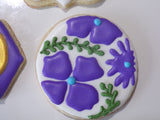 BIRTHDAY COOKIES  royal icing DECORATED -COOKIES 1 dozen