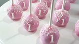 CAKEPOPS Birthday CAKE POPS (1 Dozen) cakepops, baby CHILDS, birthday