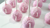 CAKEPOPS Birthday CAKE POPS (1 Dozen) cakepops, baby CHILDS, birthday