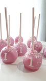 CAKEPOPS Birthday CAKE POPS (1 Dozen) cakepops, baby CHILDS, birthday