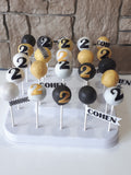 CAKEPOPS Birthday CAKE POPS (1 Dozen) cakepops, baby CHILDS, birthday