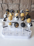CAKEPOPS Birthday CAKE POPS (1 Dozen) cakepops, baby CHILDS, birthday