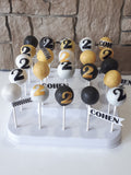 CAKEPOPS Birthday CAKE POPS (1 Dozen) cakepops, baby CHILDS, birthday
