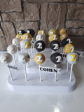 CAKEPOPS Birthday CAKE POPS (1 Dozen) cakepops, baby CHILDS, birthday