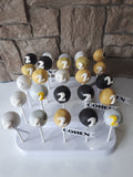 CAKEPOPS Birthday CAKE POPS (1 Dozen) cakepops, baby CHILDS, birthday