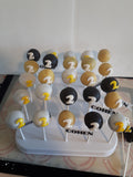 CAKEPOPS Birthday CAKE POPS (1 Dozen) cakepops, baby CHILDS, birthday