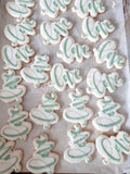 Engagement Bridal and wedding LOVE COOKIES  royal icing DECORATED -COOKIES