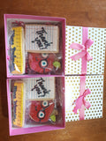 Teacher Appreciation Cookie set, gift boxed, customized COOKIES decorated royal iced COOKIES 3 cookies