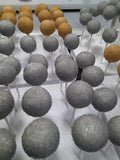 100 CAKEPOPS, silver or gold wedding bulk order CAKE POPS, shipping included,100 wedding cake pops for bulk order, restaurants food service industry.