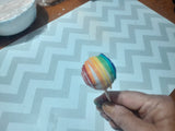 RAINBOW CAKE POPS (1 Dozen)
