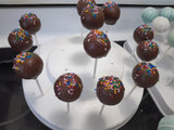 CAKE POPS milk chocolate covered CAKEPOPS (1 Dozen)
