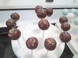 CAKE POPS milk chocolate covered CAKEPOPS (1 Dozen)