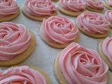 SUGAR COOKIES with buttercream frosting decorated COOKIES 1 dozen cookies