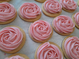 SUGAR COOKIES with buttercream frosting decorated COOKIES 1 dozen cookies