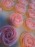 SUGAR COOKIES with buttercream frosting decorated COOKIES 1 dozen cookies