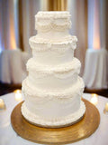 vintage wedding cakes, lambeth style wedding cake, lambeth piping technique, 4 tier wedding cake, hand piped wedding cake, retro wedding cakes