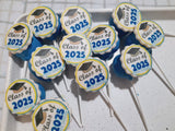 GRADUATION CAKE POPS (1 Dozen) CUSTOM DESIGN
