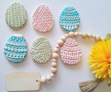 Cookies, EASTER EGG Themed cookies, 1 dozen, royal icing DECORATED -COOKIE