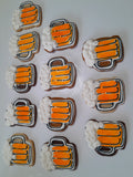 Cookies, BEER MUG COOKIES,  BIRTHDAY COOKIES  royal icing DECORATED -COOKIES 1 dozen, dirty thirty cookies