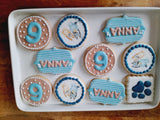 Dog cookies, birthday cookies, 23sweets.com custom cookie set,