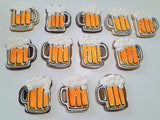 Cookies, BEER MUG COOKIES,  BIRTHDAY COOKIES  royal icing DECORATED -COOKIES 1 dozen, dirty thirty cookies