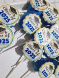 GRADUATION CAKE POPS (1 Dozen) CUSTOM DESIGN