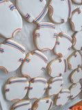 Cookies, JERSEYS for sports team LOGO COOKIES  royal icing DECORATED -COOKIE