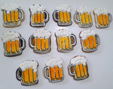Cookies, BEER MUG COOKIES,  BIRTHDAY COOKIES  royal icing DECORATED -COOKIES 1 dozen, dirty thirty cookies