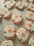 Cookies, JERSEYS for sports team LOGO COOKIES  royal icing DECORATED -COOKIE