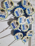 GRADUATION CAKE POPS (1 Dozen) CUSTOM DESIGN