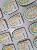 COOKIES, A+ teacher appreciation cookies, 1 dozen custom cookies , COOKIES  royal icing DECORATED COOKIES