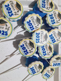 GRADUATION CAKE POPS (1 Dozen) CUSTOM DESIGN