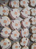 Cookies, JERSEYS for sports team LOGO COOKIES  royal icing DECORATED -COOKIE