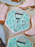 Cowgirl boots, country music , sugar cookies, 23sweets.com, eras cookies,