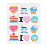 Throw Blanket sweets blanket for her, gift for her, blanket gift, valentines day gift for her, baked goods