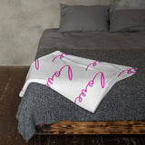 Throw Blanket LOVE blanket for her, gift for her, blanket gift, valentines day blanket gift for her