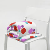 Throw Blanket, Hearts pattern, comfy blanket throw, gift for her, sofa blanket, Valentines day gift for her, gift for girls