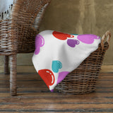 Throw Blanket, Hearts pattern, comfy blanket throw, gift for her, sofa blanket, Valentines day gift for her, gift for girls
