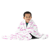Throw Blanket LOVE blanket for her, gift for her, blanket gift, valentines day blanket gift for her