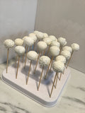 150 white weddingCAKE POPS, wedding CAKEPOPS, 150 white wedding cake pops for bulk order, shipping included,, restaurants food service industry.