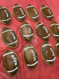 COOKIES royal icing DECORATED FOOTBALLS