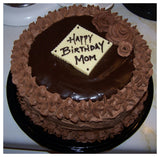 CAKE rosette style, rectangular 11” x 17”(various sizes and prices available)