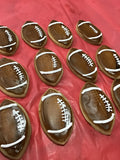 COOKIES royal icing DECORATED FOOTBALLS
