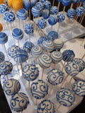 CAKE POPS, CAKEPOPS, 100 cake pops various styles and colours available, 100 cakepops
