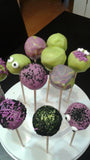 CAKEPOPS with gold ribbon