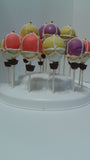 CAKEPOPS with gold ribbon