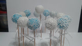 CAKEPOPS with gold ribbon