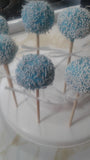 CAKEPOPS with gold ribbon