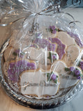 Bridal/ wedding COOKIES  royal icing DECORATED -COOKIES