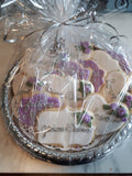 Bridal/ wedding COOKIES  royal icing DECORATED -COOKIES, 1 dozen